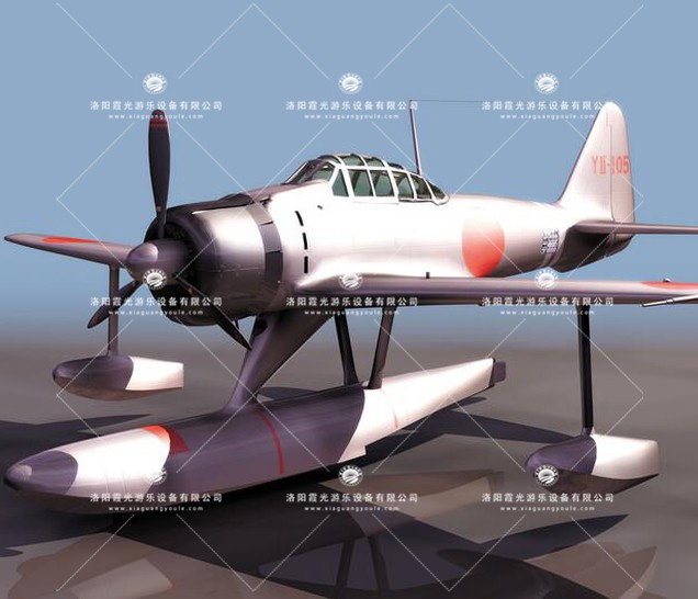 将乐3D模型飞机_